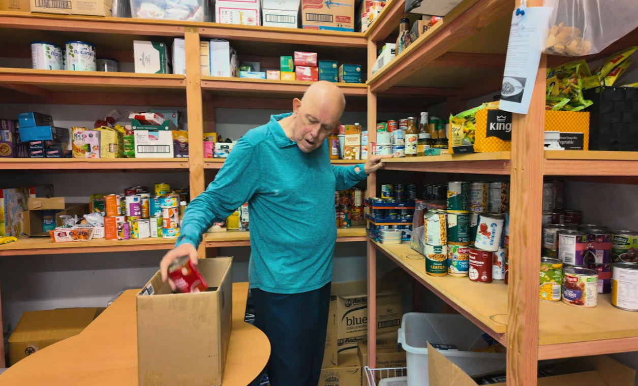 mom and son on beach